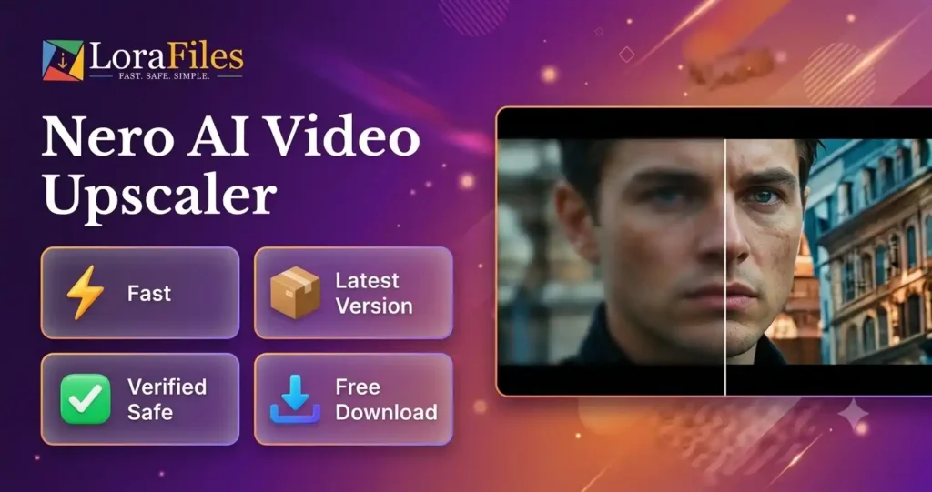 Nero AI Video Upscaler Image