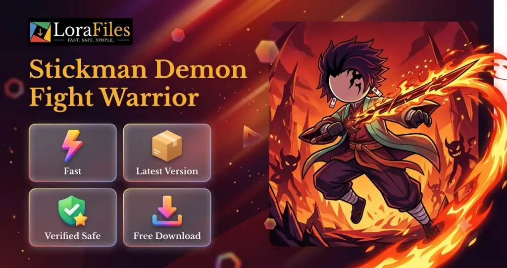 Stickman Demon Fight Warrior Image